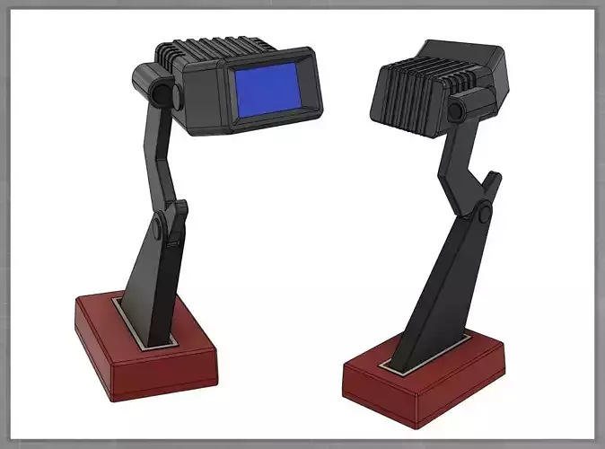 Enterprise Helm Scope Strange New Worlds 3D print model
