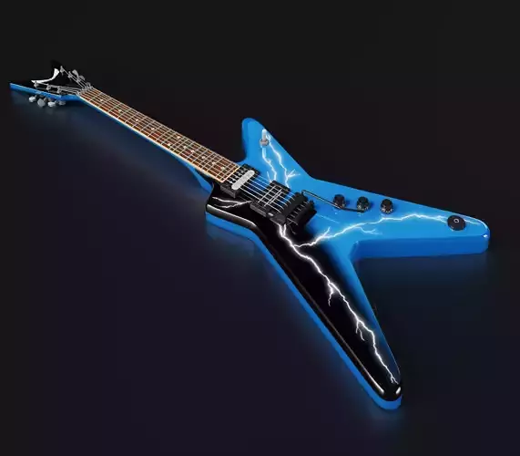  Dean From Hell Cowboys From Hell Electric Guitar