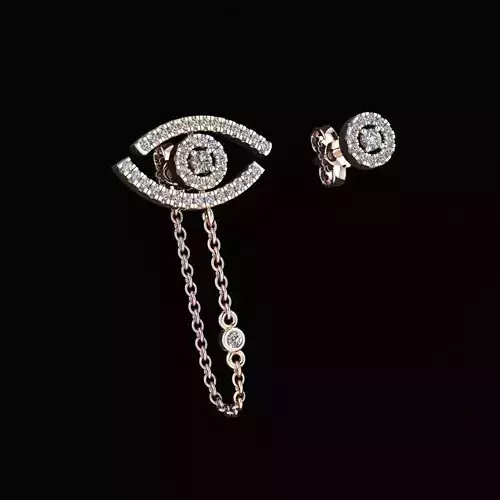 Messika Lucky Eye Earring