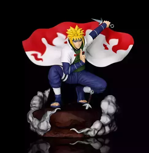 Naruto - Minato Namikaze 3D print model