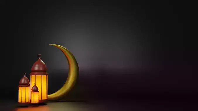 RAMADHAN KAREEM LANTERN 3D MODEL 3D model