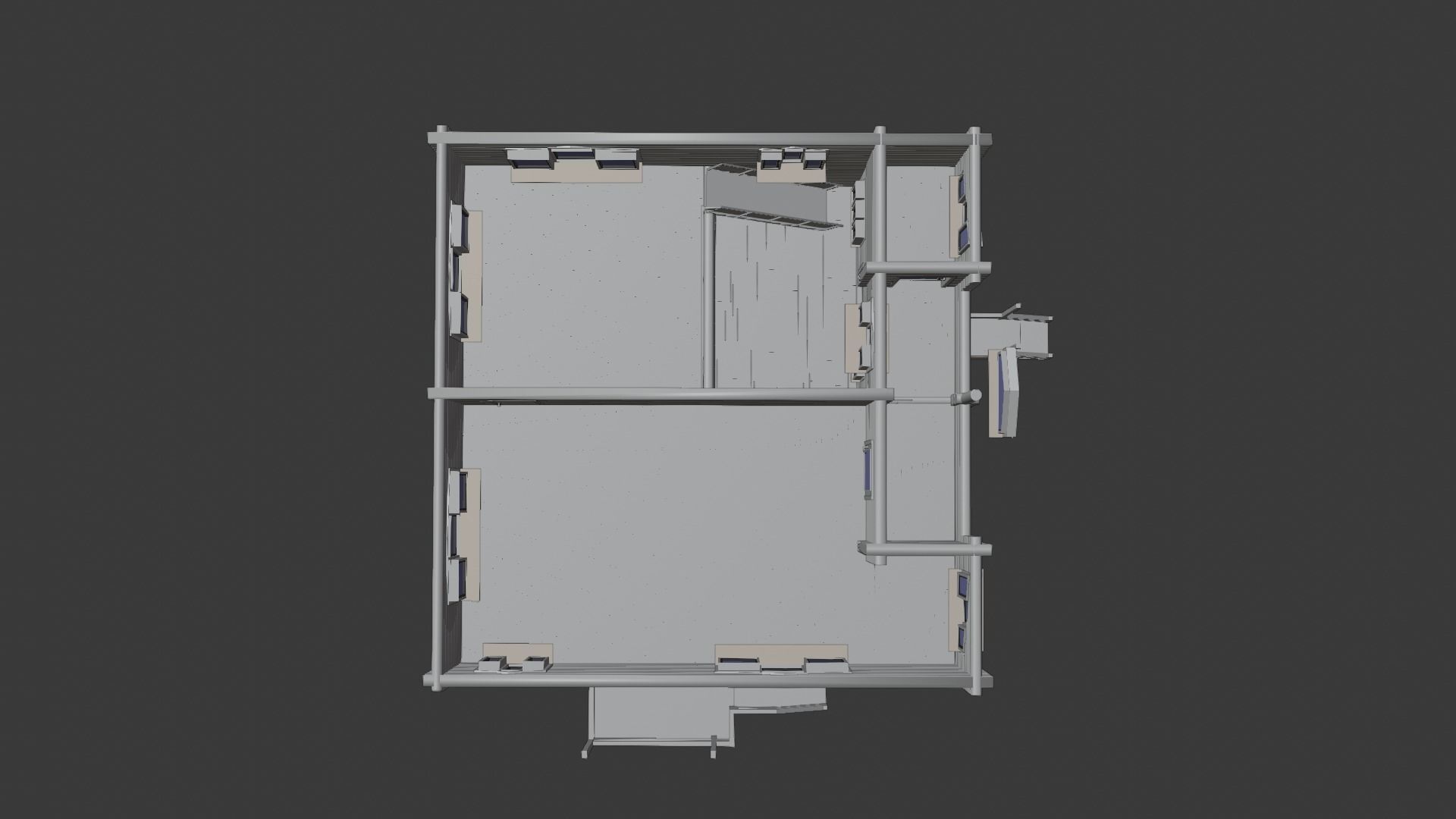 Log House 3D model_14