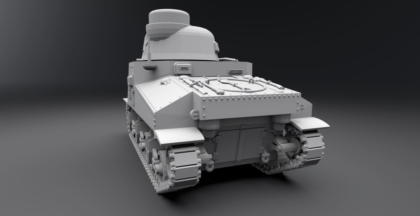 M3 General Lee Scale model 3D print model_2