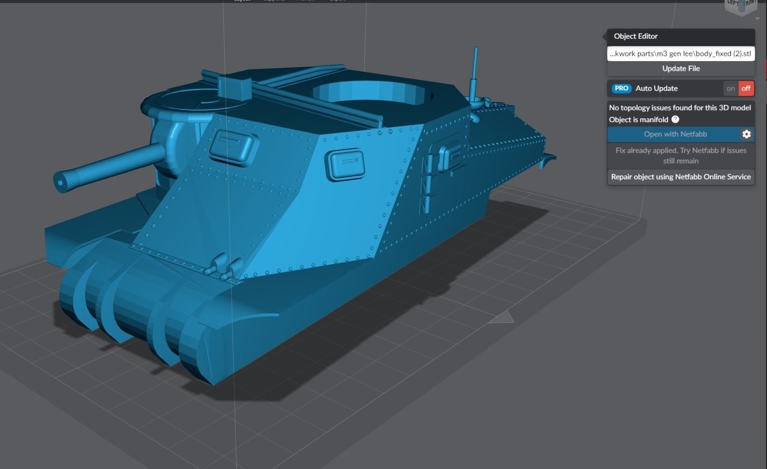 M3 General Lee Scale model 3D print model_5