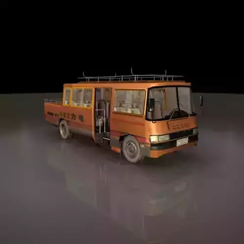 special engineering truck  maya model