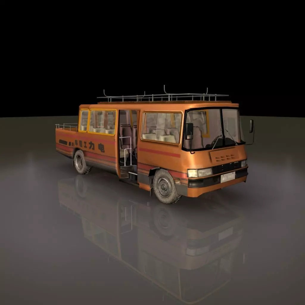 special engineering truck maya model 3D model