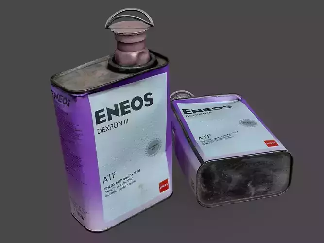 Transmission Fluid Can 3D model
