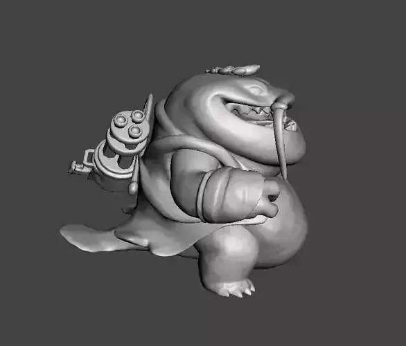 Urf Tahm Kench 3D Model
