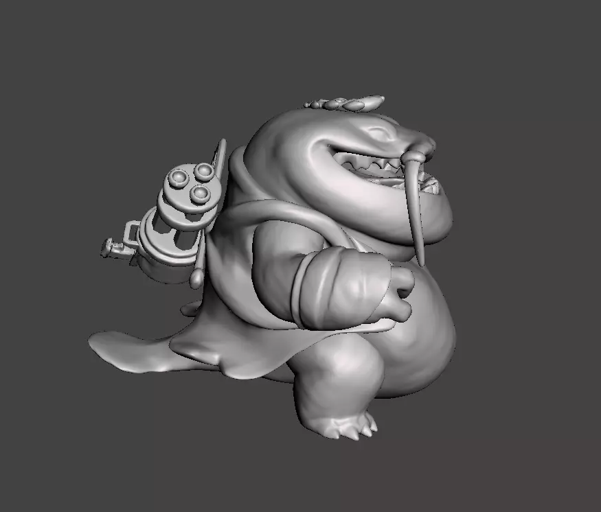Urf Tahm Kench 3D Model 3D print model_0
