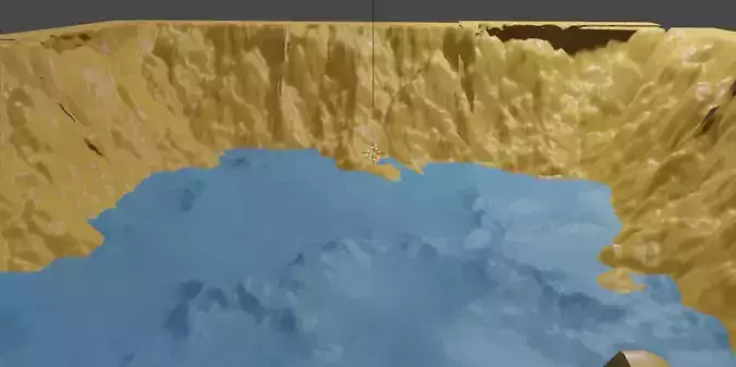 mountain cliff free model