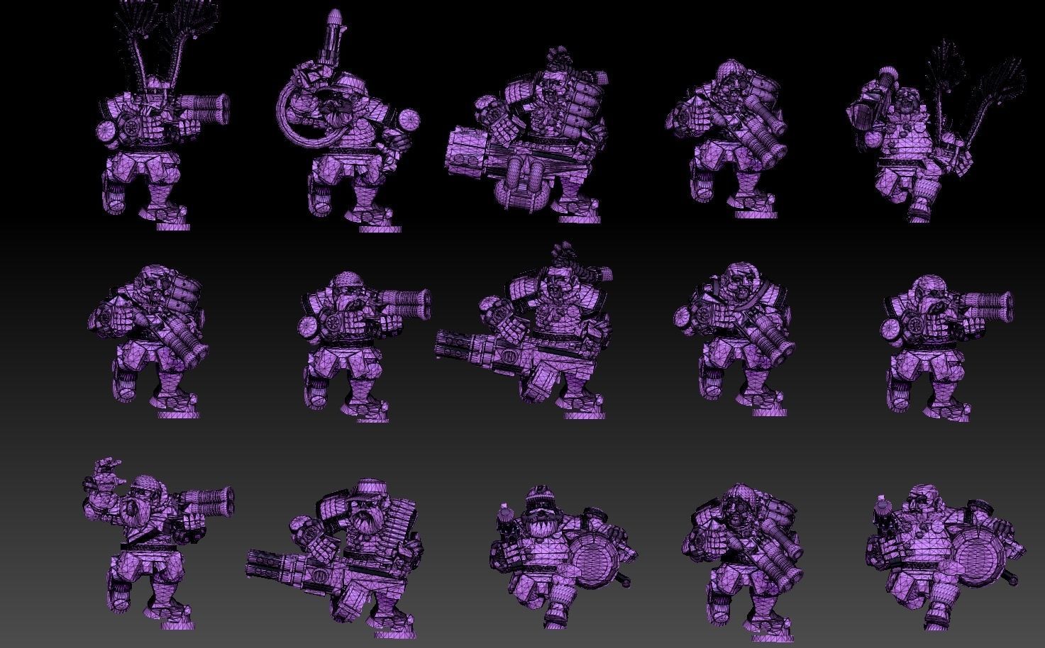 Astroknight Dwarves Stormers 3D print model