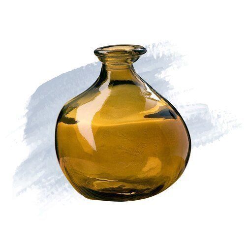 Melvin Modern Bubble Recycled Glass Table Vase 3D model_1