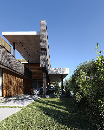 Residence 29 Exterior Scene 3D model 6
