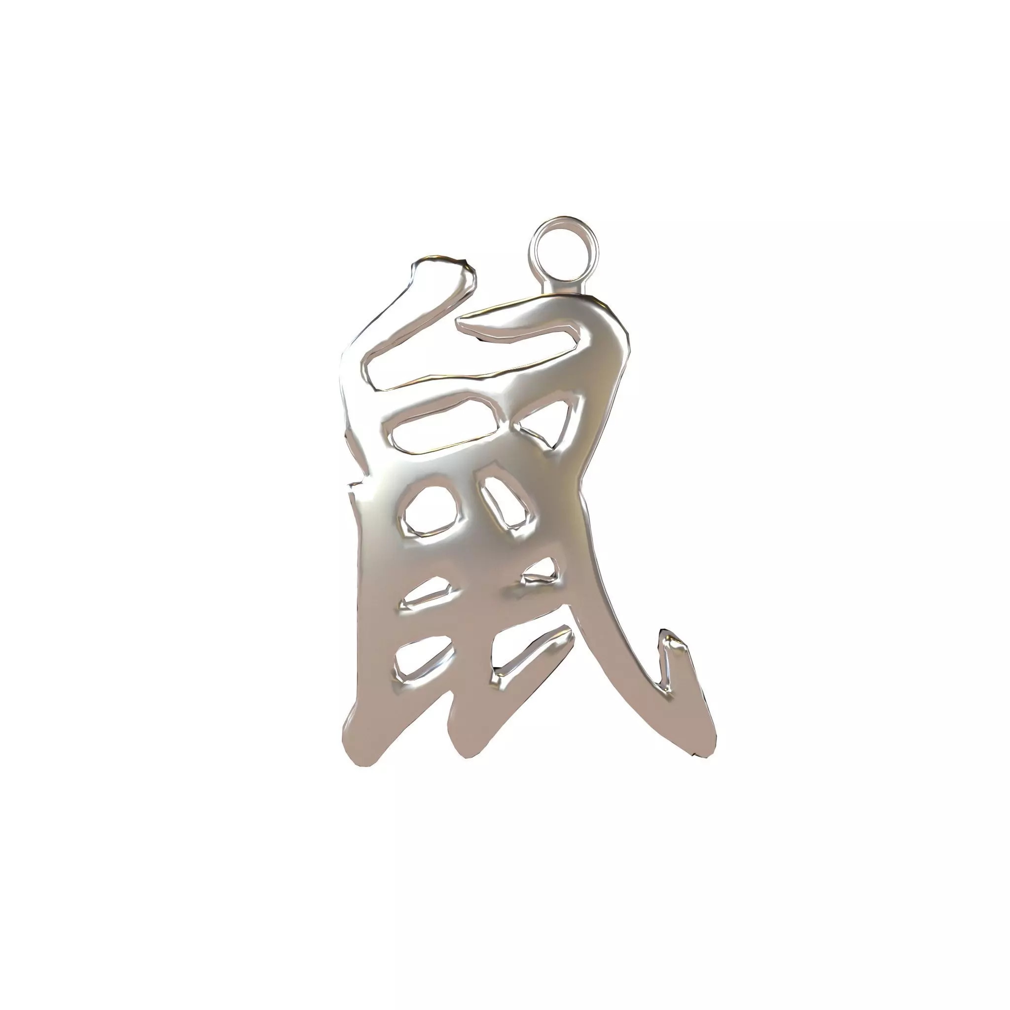 Chinese Zodiac Decoration Mouse v1 002 Low-poly 3D model_0