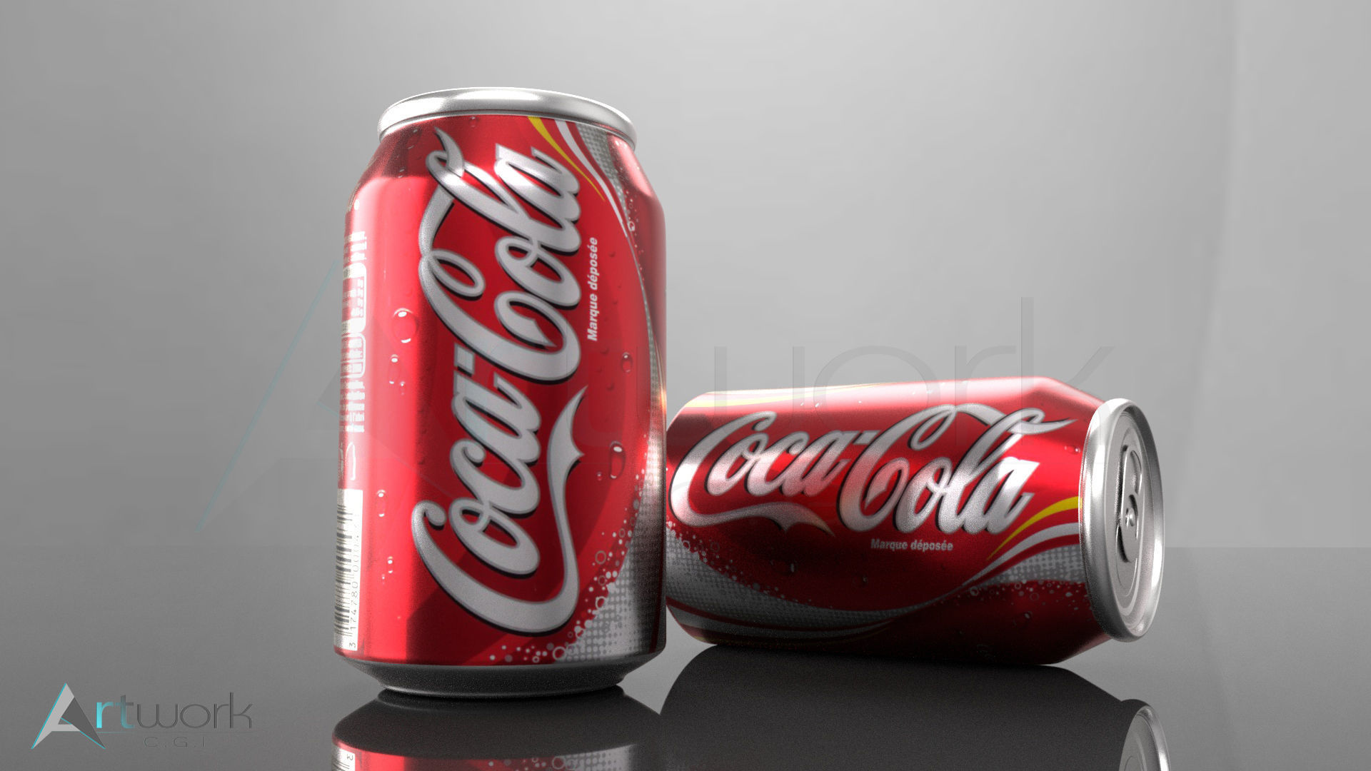 Coca Cola 3d model Free 3D model_3
