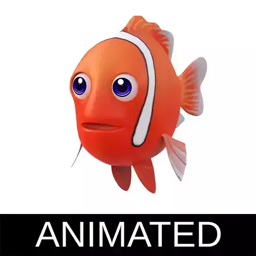Tomato Clown Fish Cartoon  Animated