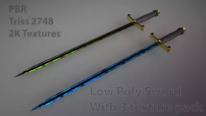 Sword Low poly