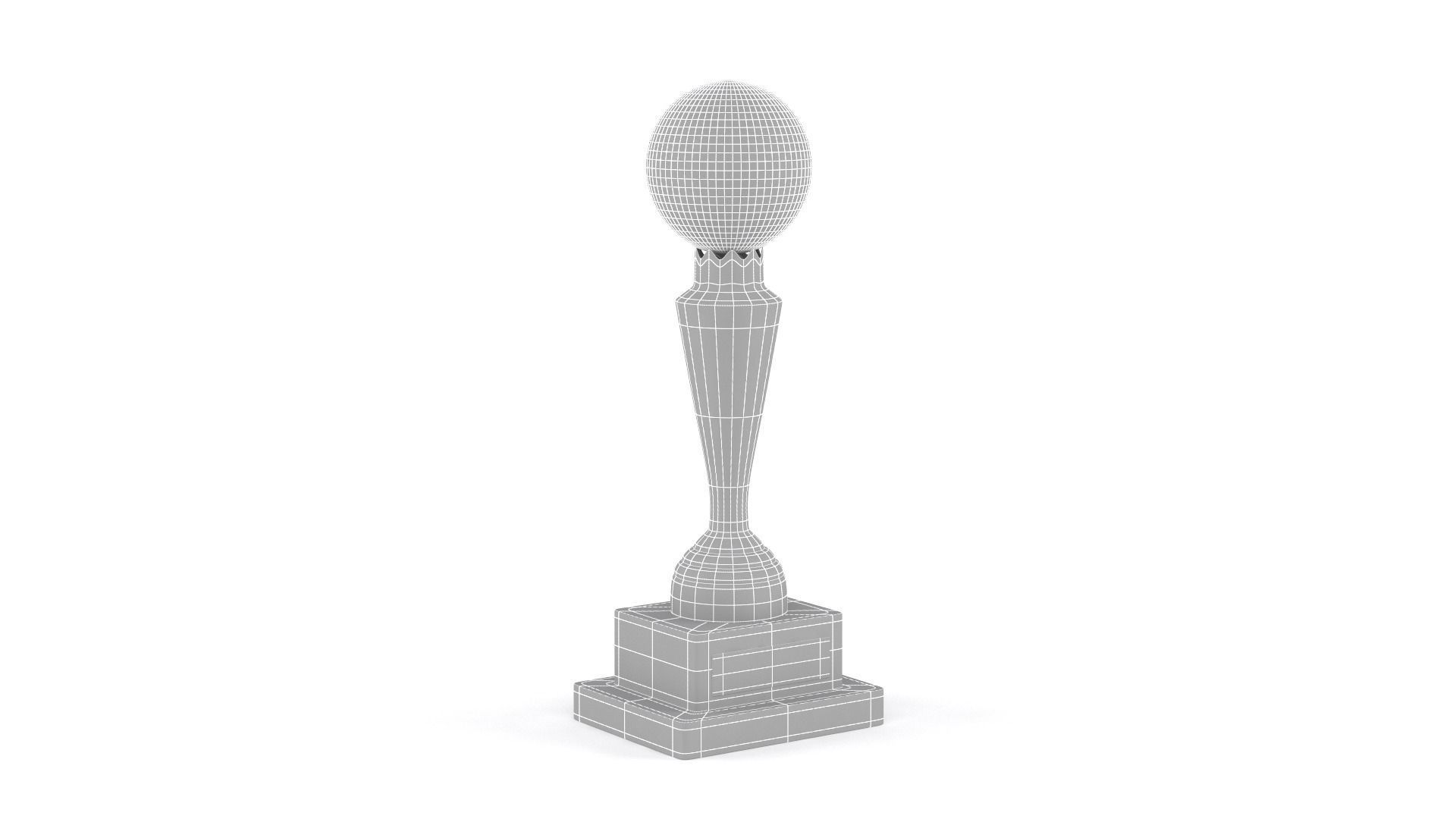 Trophy Cups 3D model_11
