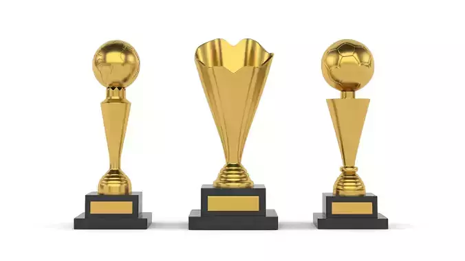 Trophy Cups 3D model Trophy Cups 3D model