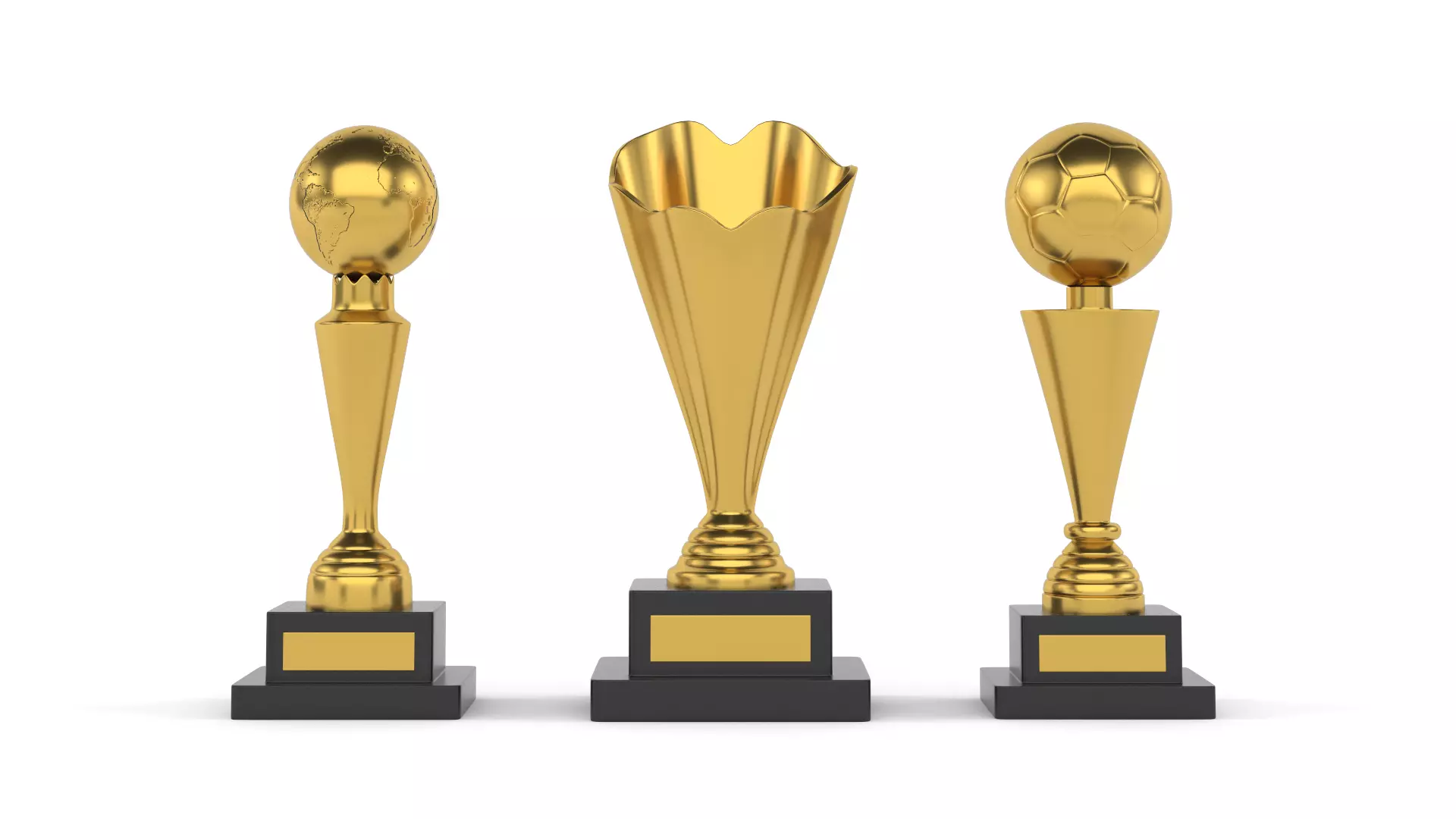 Trophy Cups 3D model_0