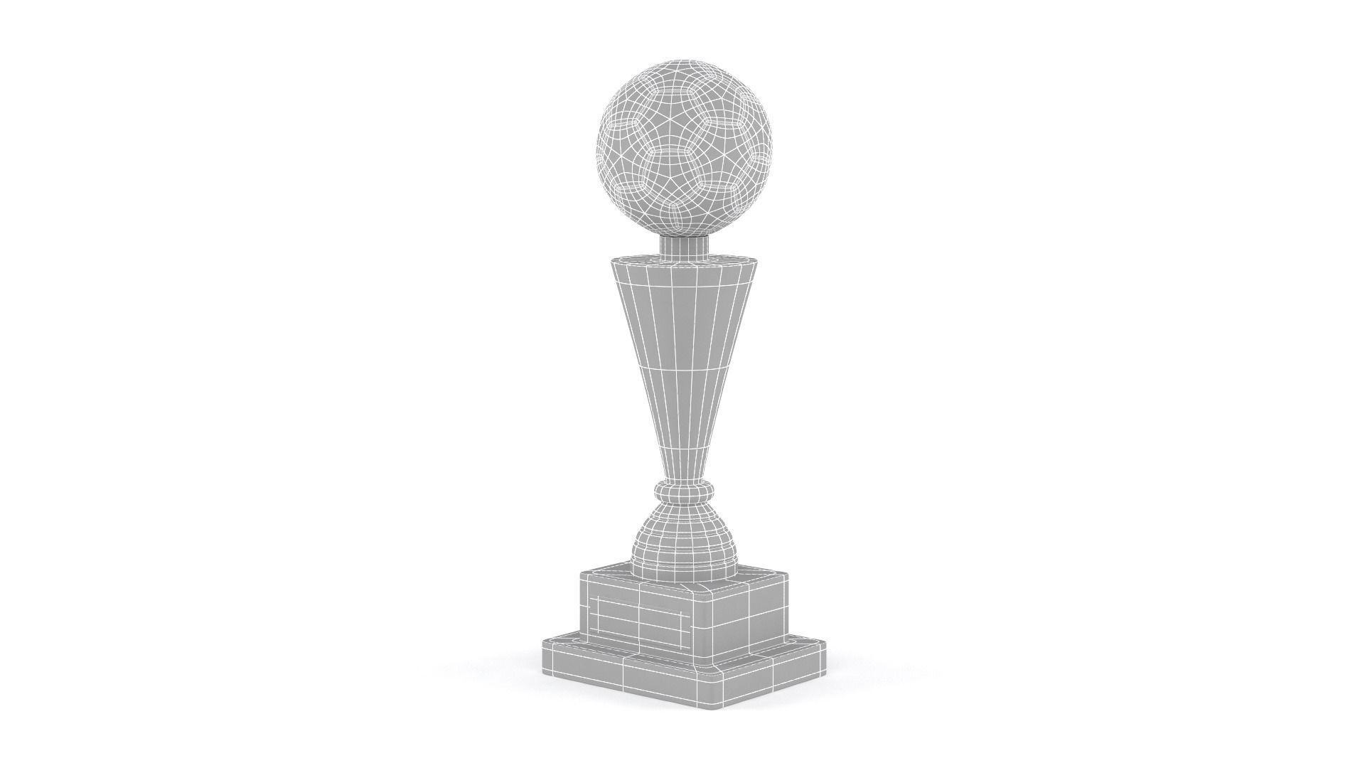 Trophy Cups 3D model_13