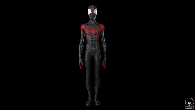 Miles Morales Character Model 3D model