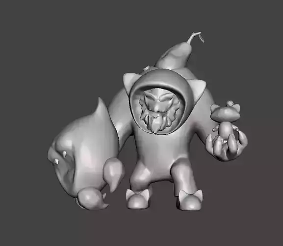 Meowkai Maokai 3D Model