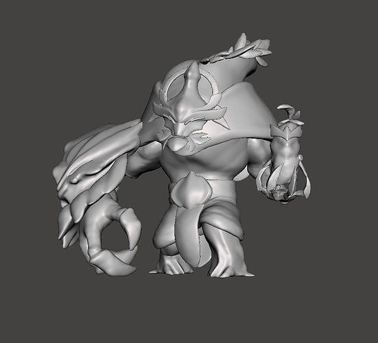 Victorious Maokai 3D Model 3D print model