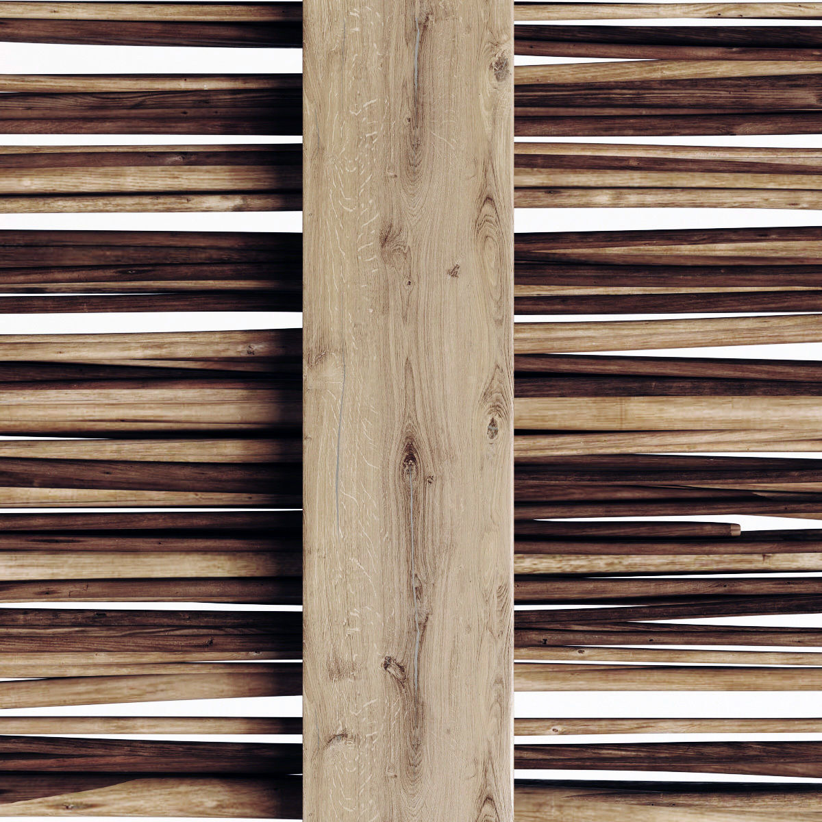 Ceiling wood sang thin branch n1 3D model_11