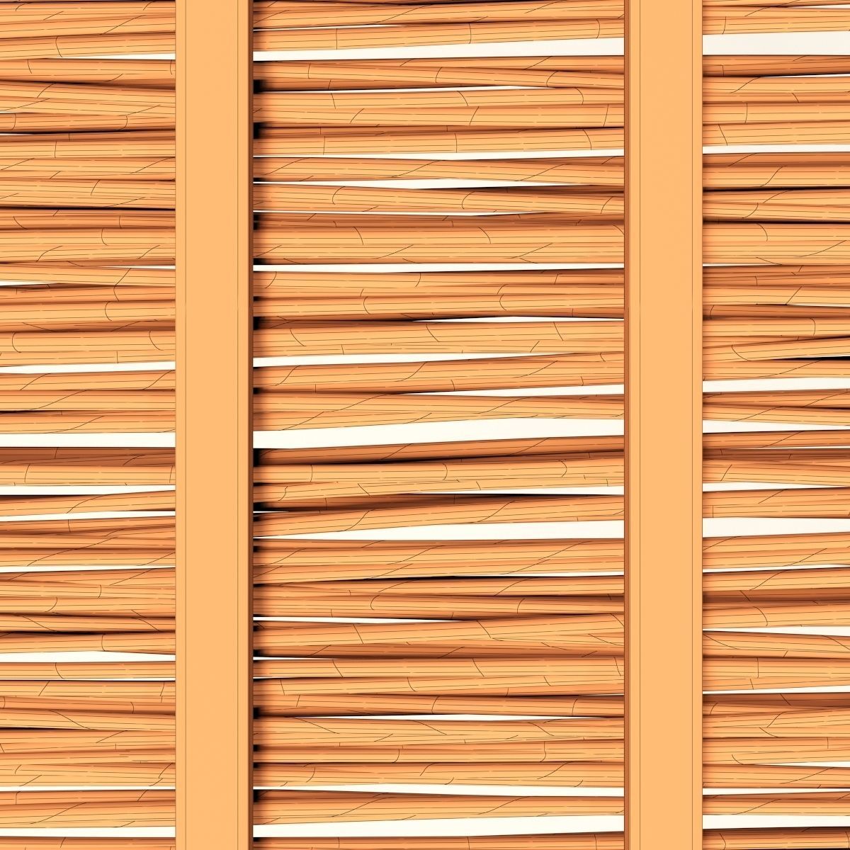 Ceiling wood sang thin branch n1 3D model_27