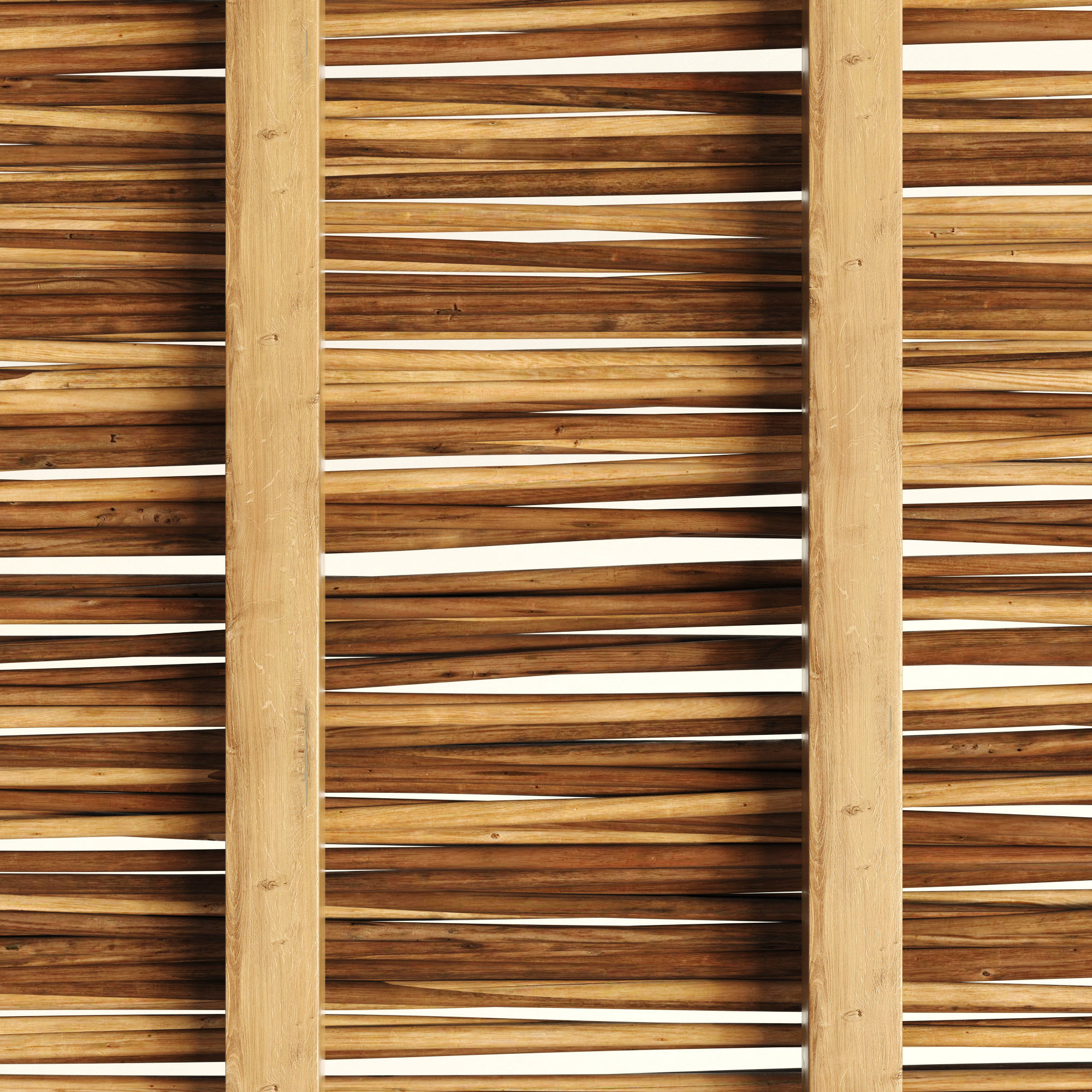 Ceiling wood sang thin branch n1 3D model_4