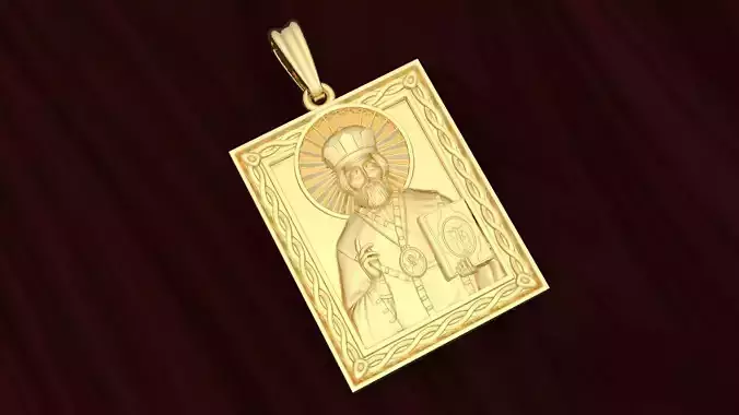 Nikolay Chudotvorets Pendant