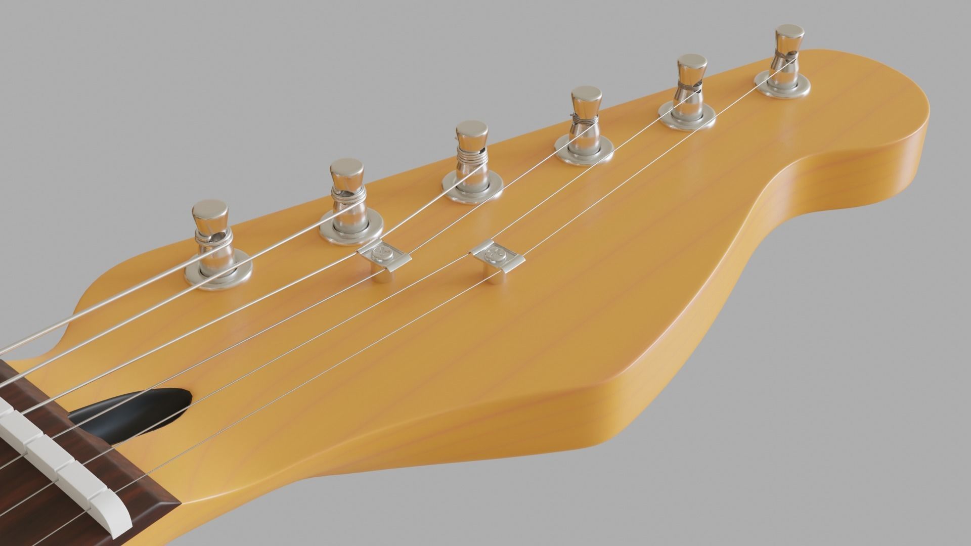 Electric Guitar Stratocaster HSS 3D model_8