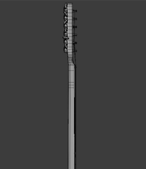 Electric Guitar Stratocaster HSS 3D model_40