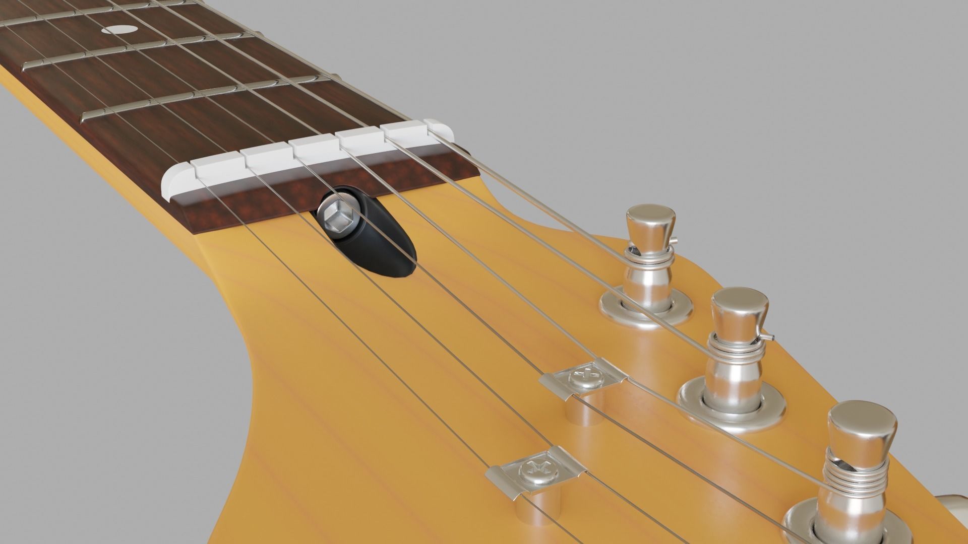 Electric Guitar Stratocaster HSS 3D model_9