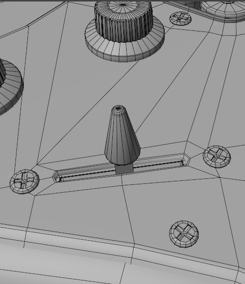 Electric Guitar Stratocaster HSS 3D model_21