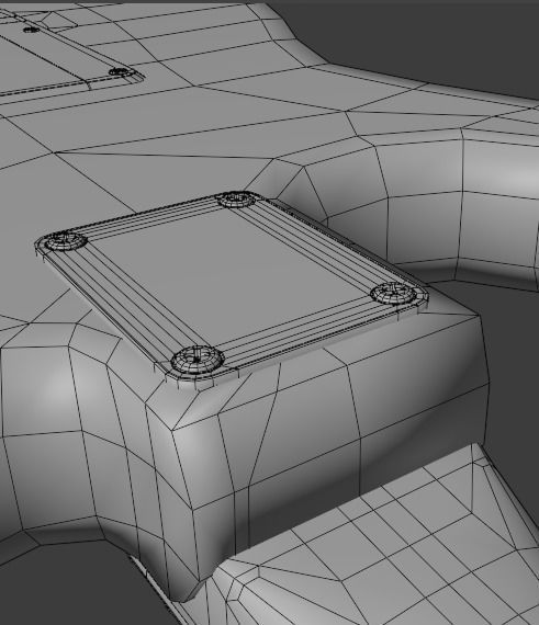 Electric Guitar Stratocaster HSS 3D model_29