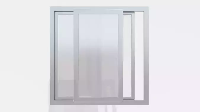 Sliding window 2 sizes with bug screen