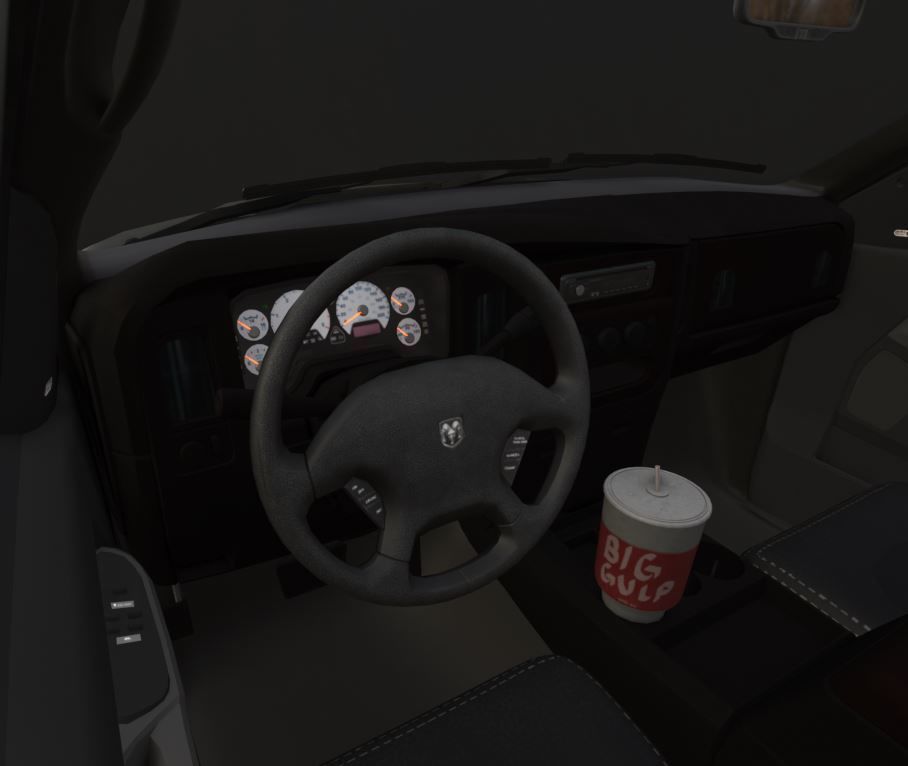 2004 DODGE RAM 3500DRW 3D model_10