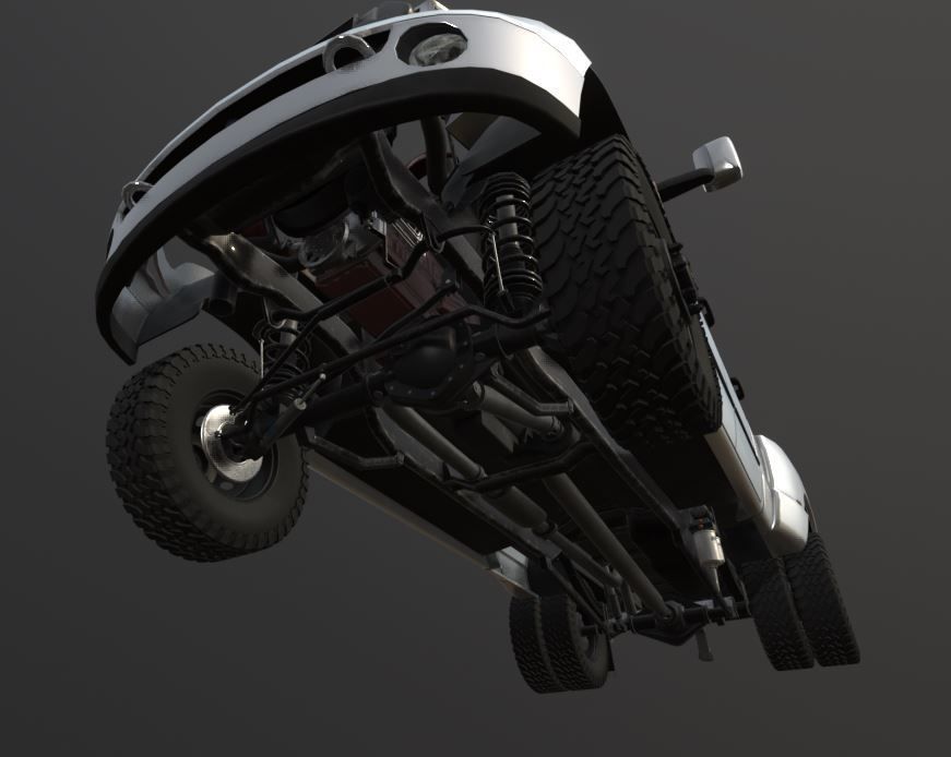 2004 DODGE RAM 3500DRW 3D model_11