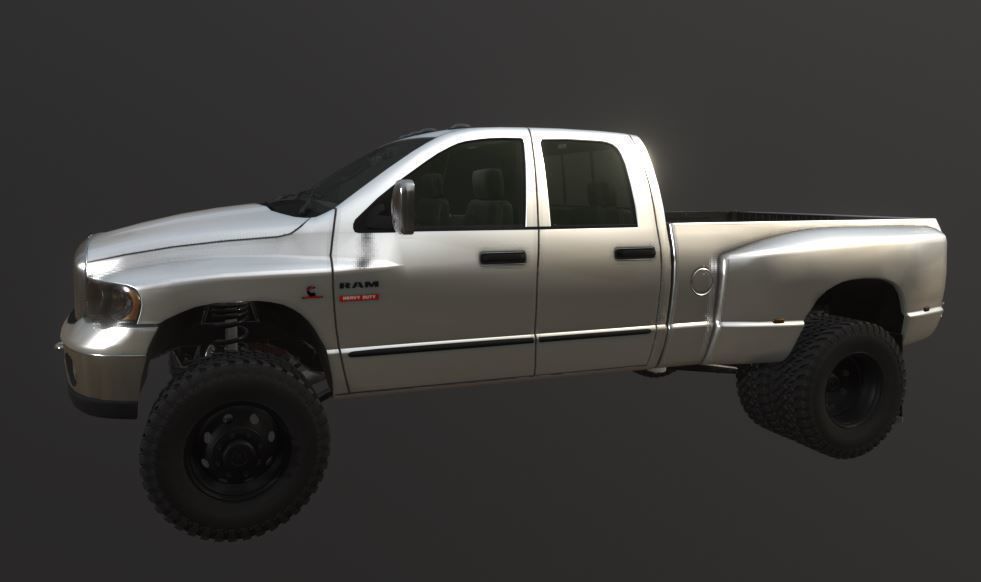 2004 DODGE RAM 3500DRW 3D model_1