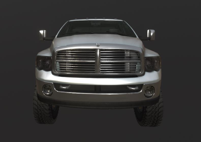 2004 DODGE RAM 3500DRW 3D model_2