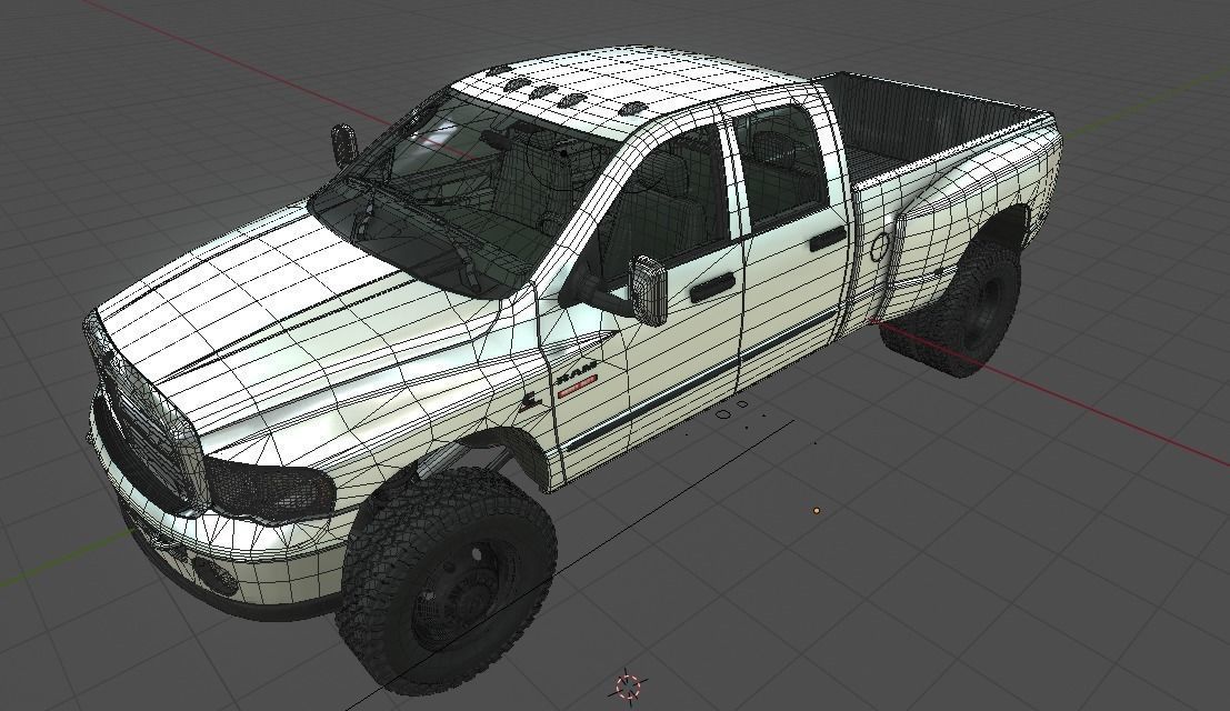 2004 DODGE RAM 3500DRW 3D model_7