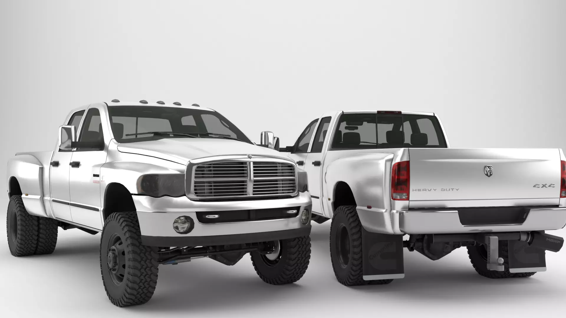 2004 DODGE RAM 3500DRW 3D model_0