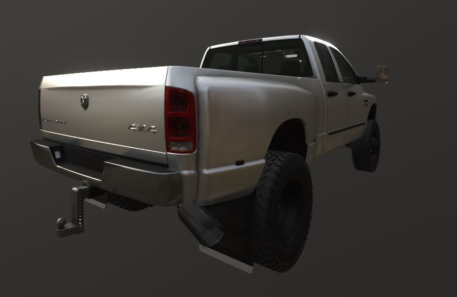 2004 DODGE RAM 3500DRW 3D model_13