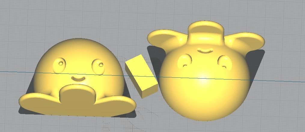 Octopus 2 sides 3D print model_5