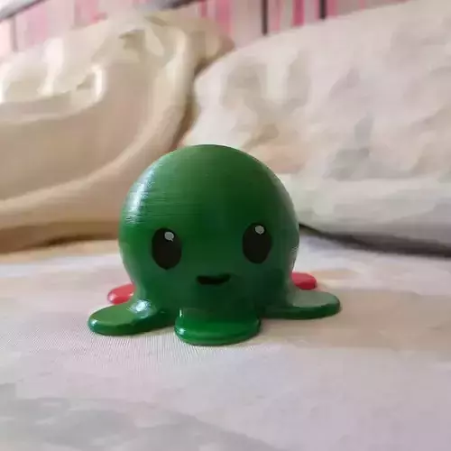 Octopus 2 sides 3D print model