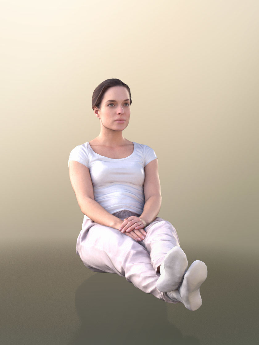 1009 - Medical Bundle Doctors Nurses Patients Hospital Staff 3D Model Collection_38