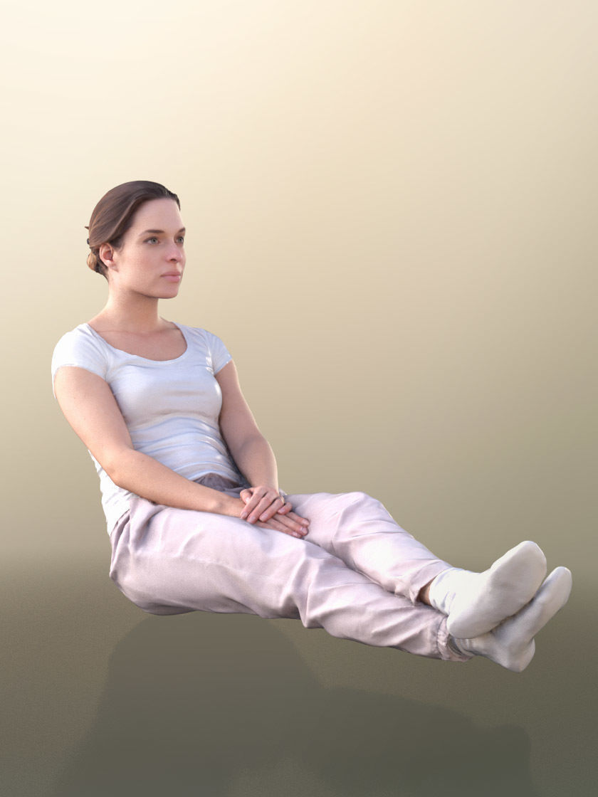 1009 - Medical Bundle Doctors Nurses Patients Hospital Staff 3D Model Collection_37