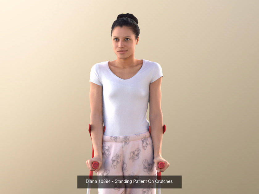 1009 - Medical Bundle Doctors Nurses Patients Hospital Staff 3D Model Collection_6